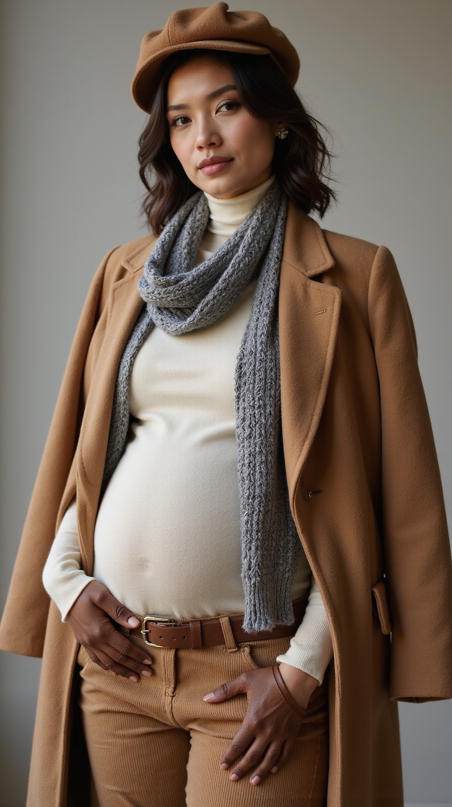 breathable adjustable maternity winter accessories
