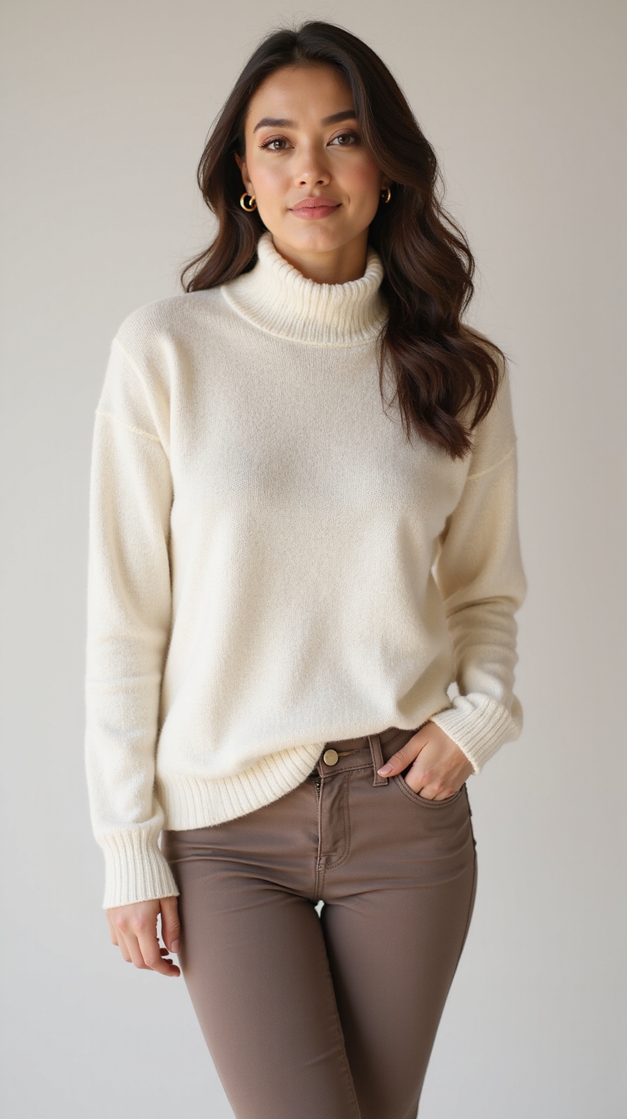 cloud soft cashmere neutral leggings