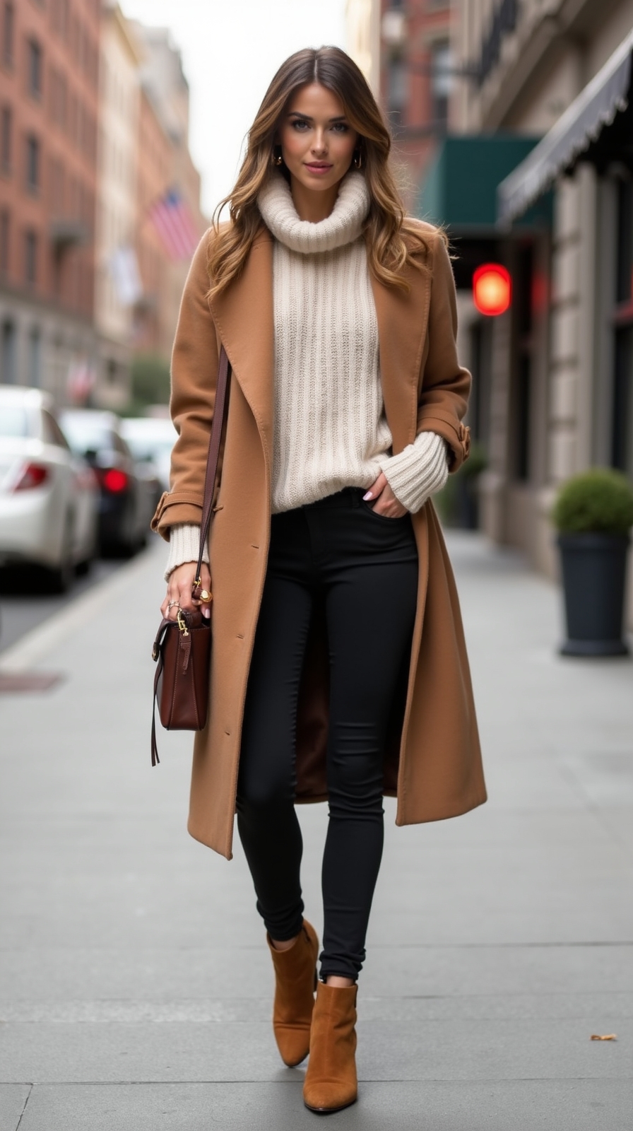 comfy chic leggings weekend look