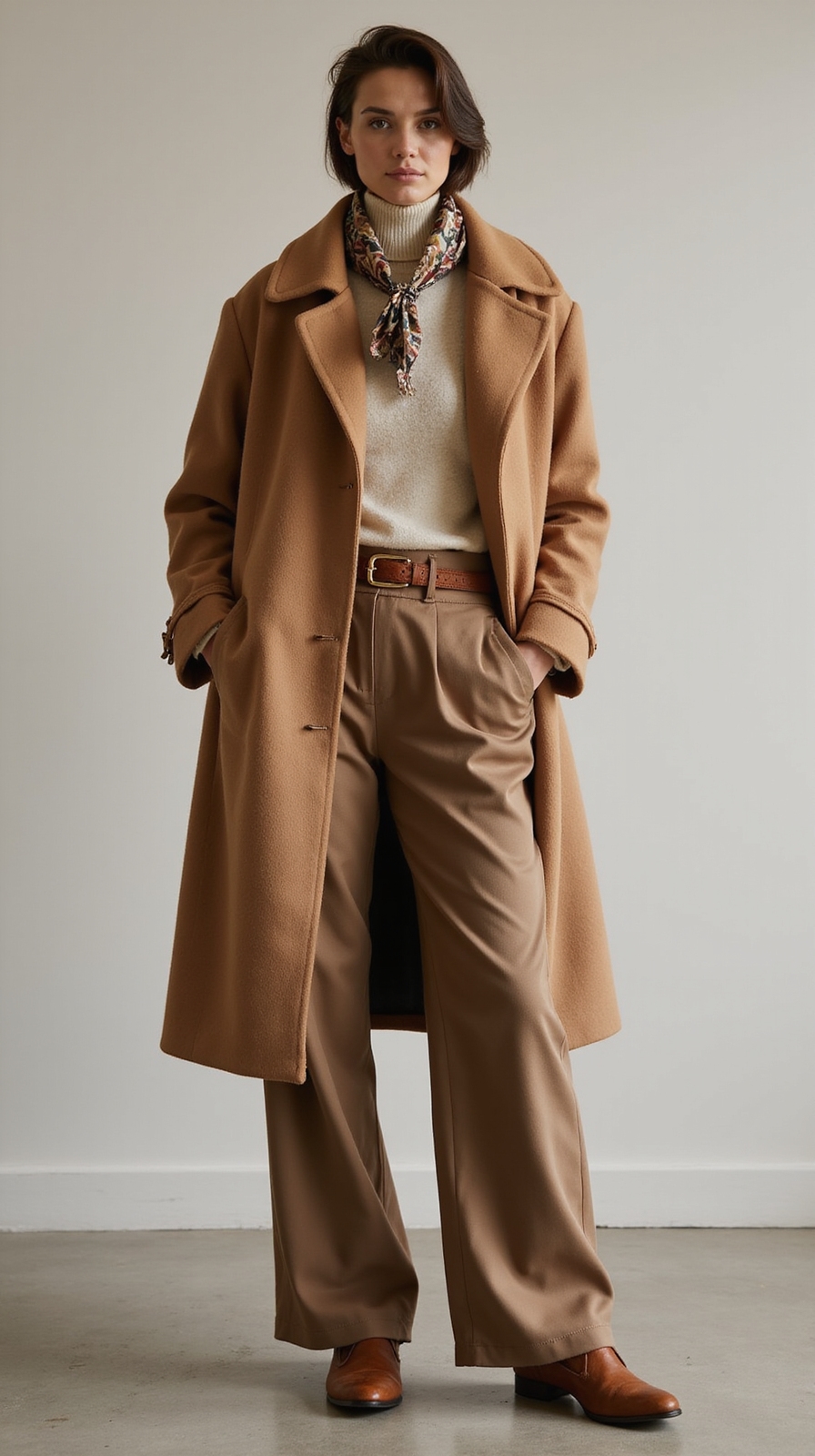cozy chic deep winter outfits