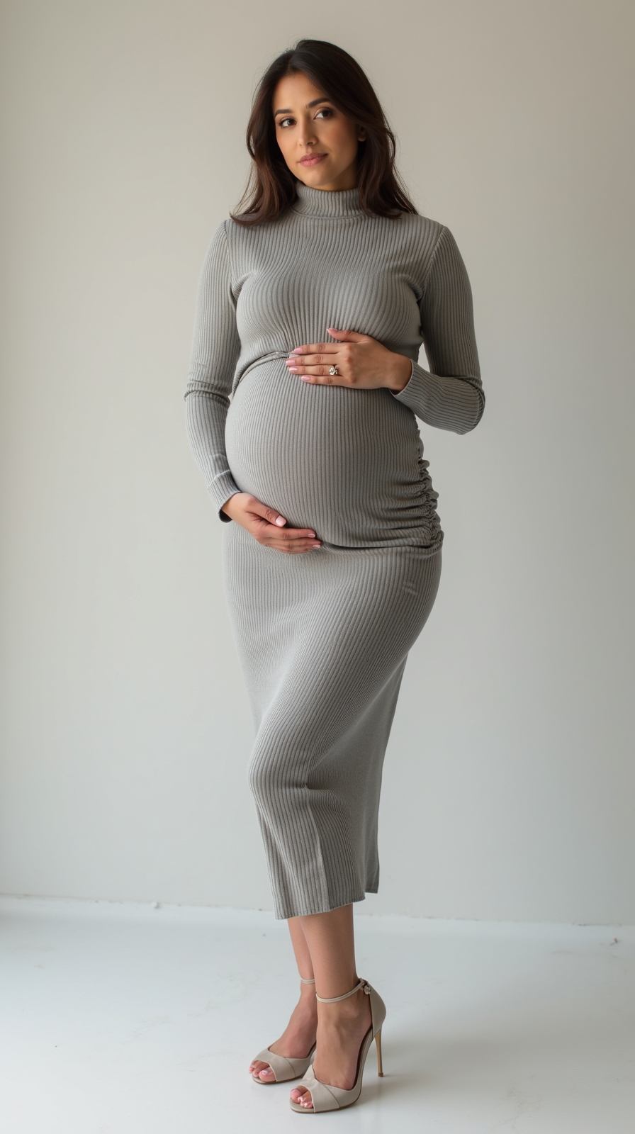cozy stretchy belly skimming knits