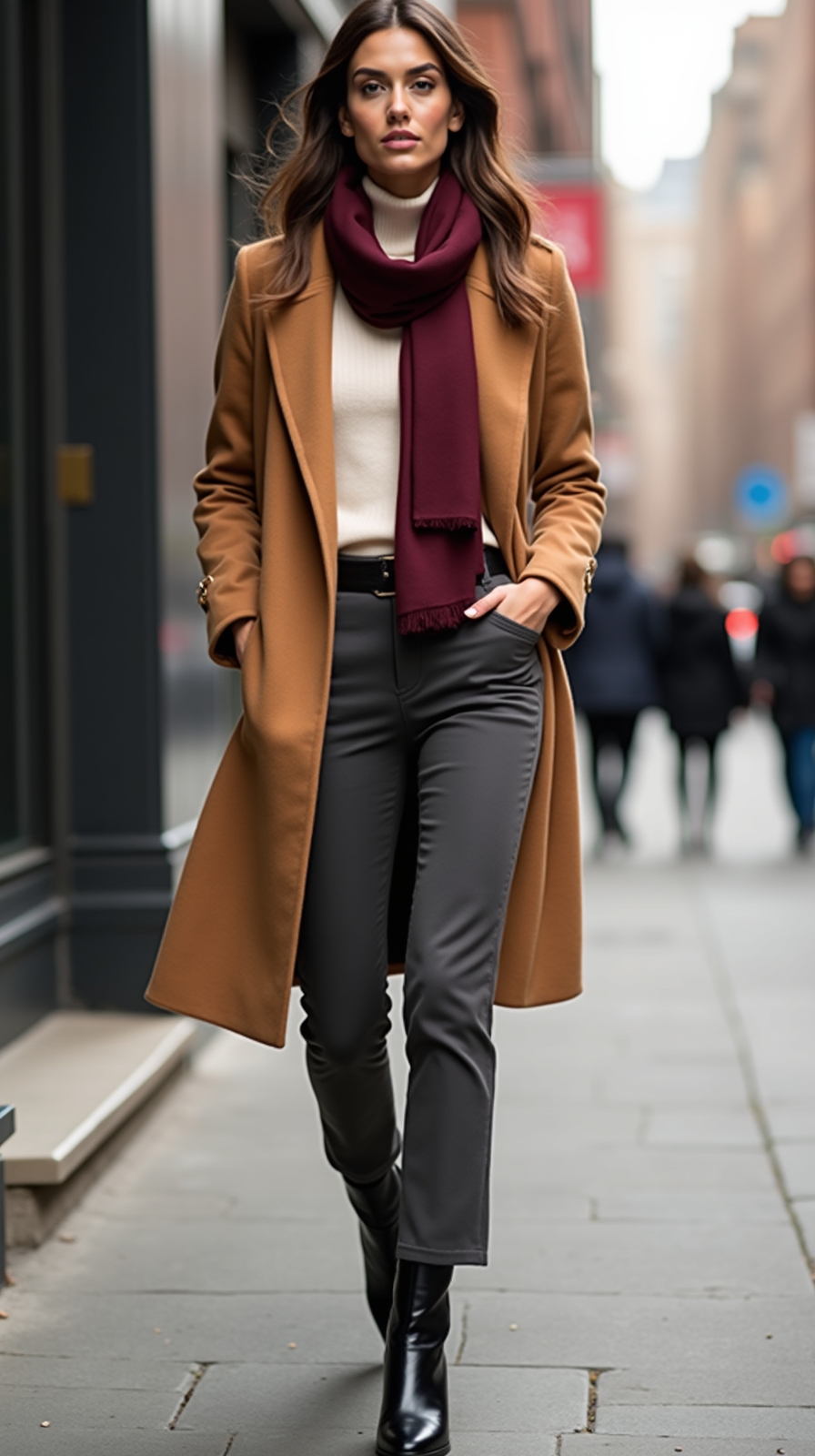 effortless layered urban weekend