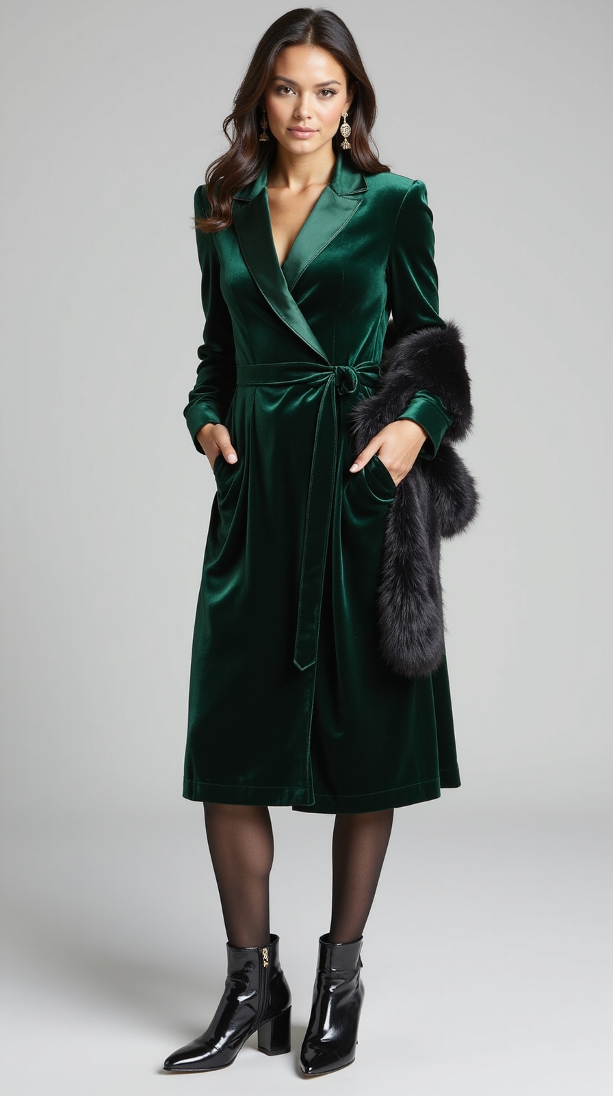 festive polished winter partywear