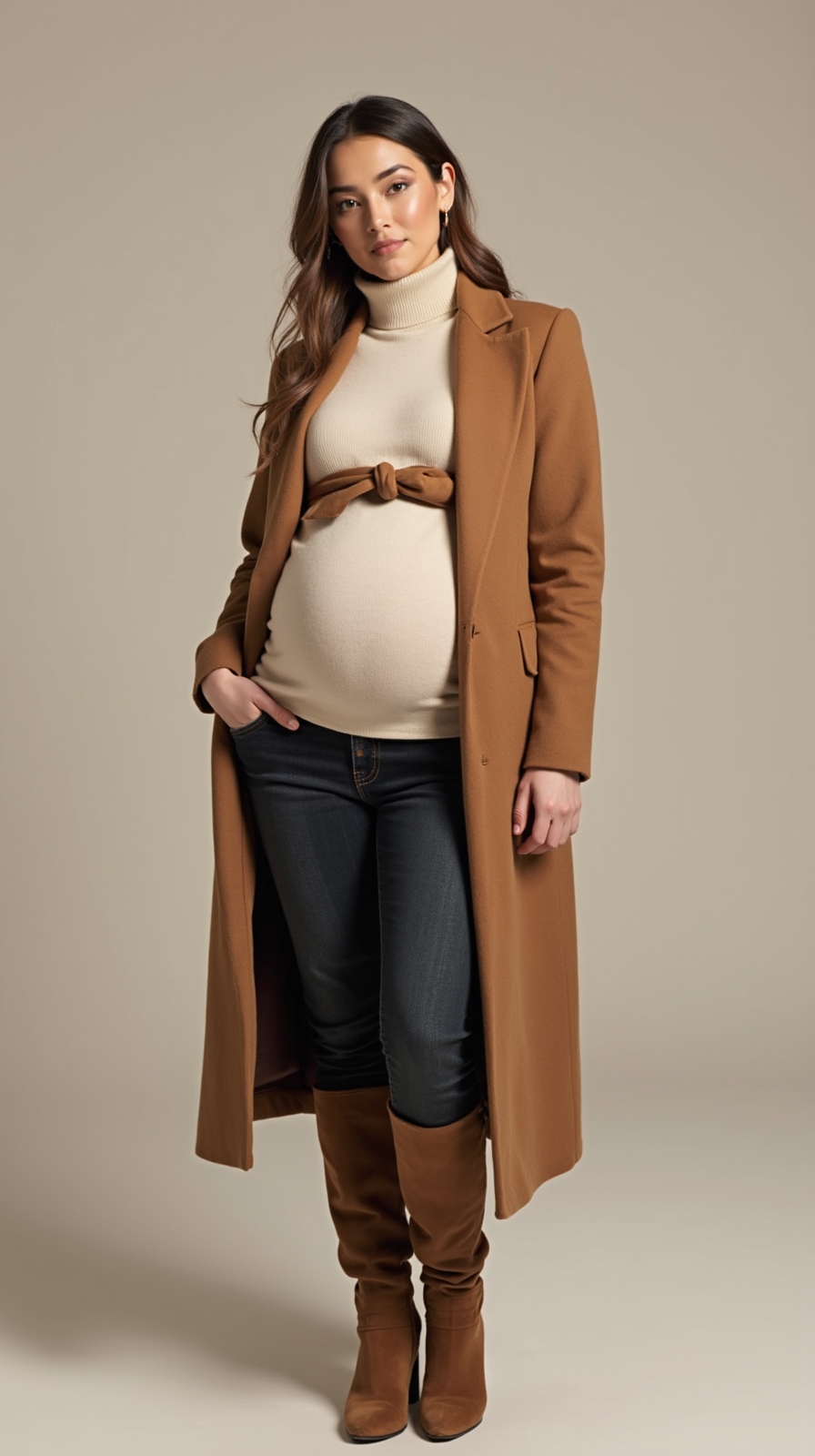 flattering adjustable weatherproof maternity outerwear
