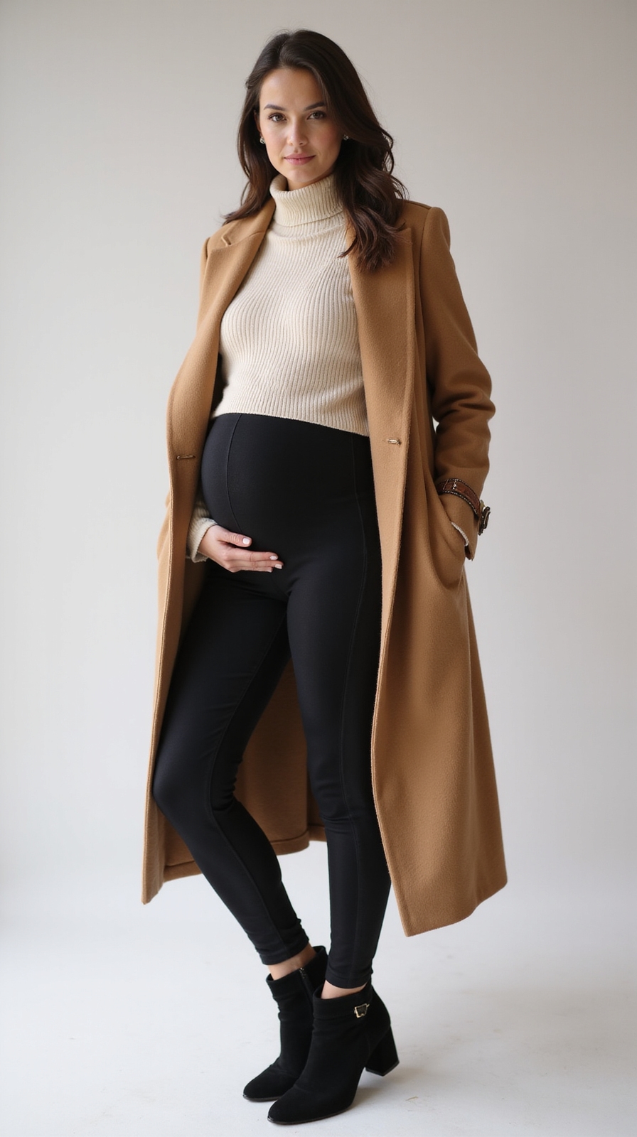 high rise seamless thermal leggings