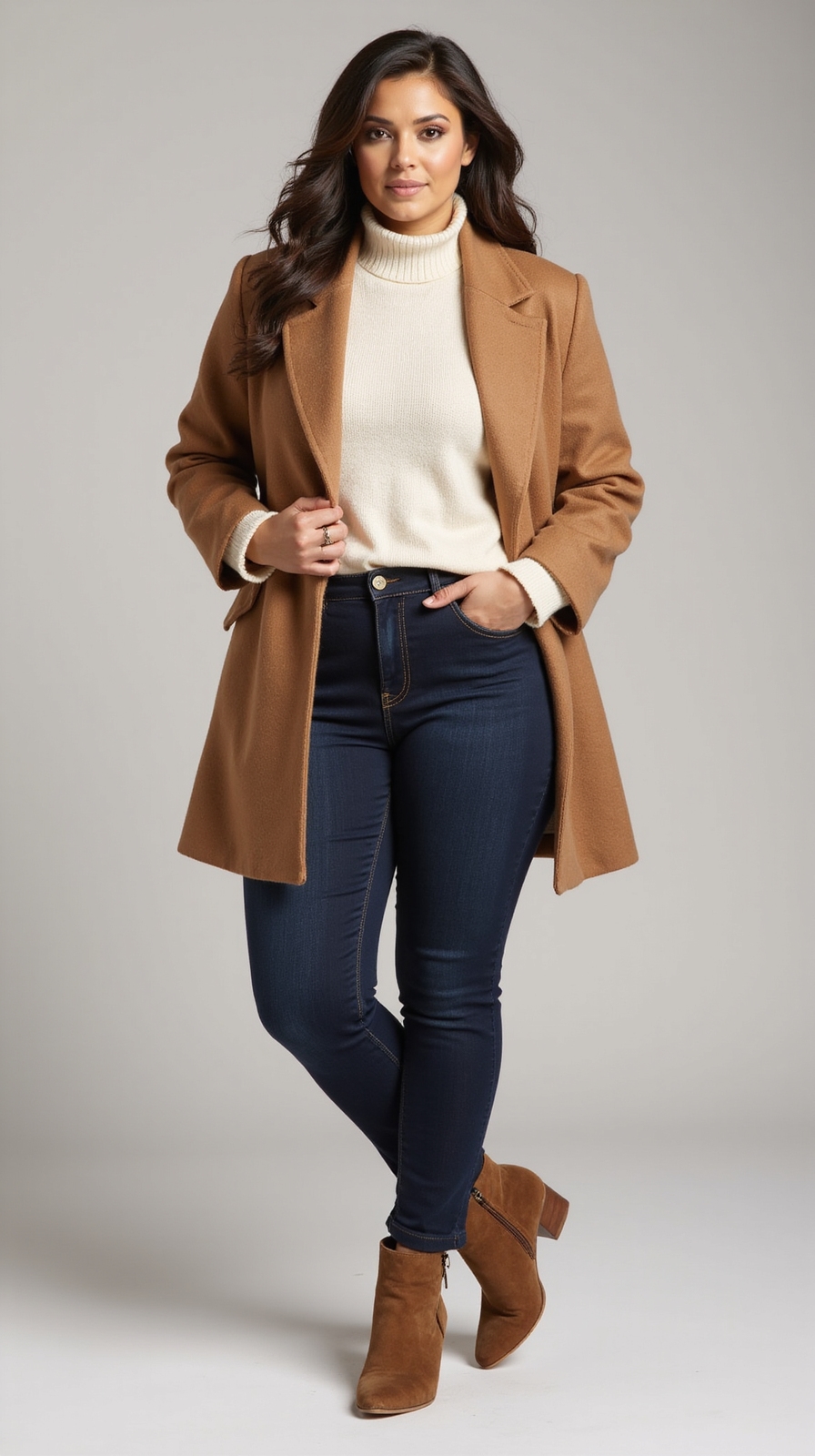 high rise wide leg jeans