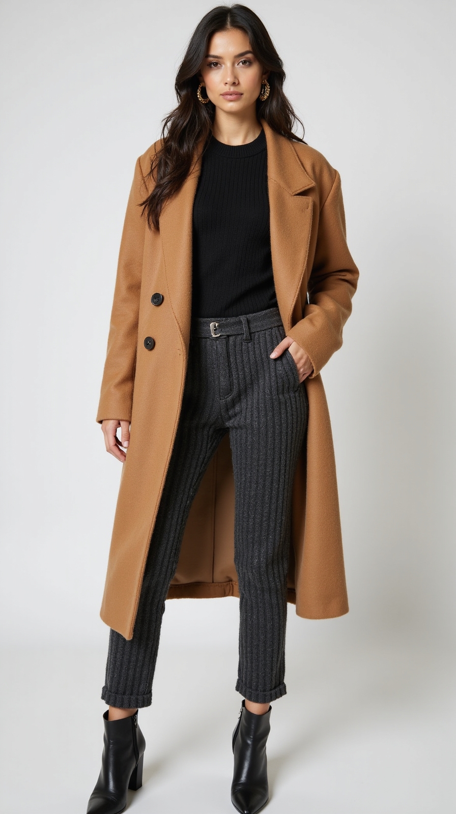 luxe knit leggings ensemble