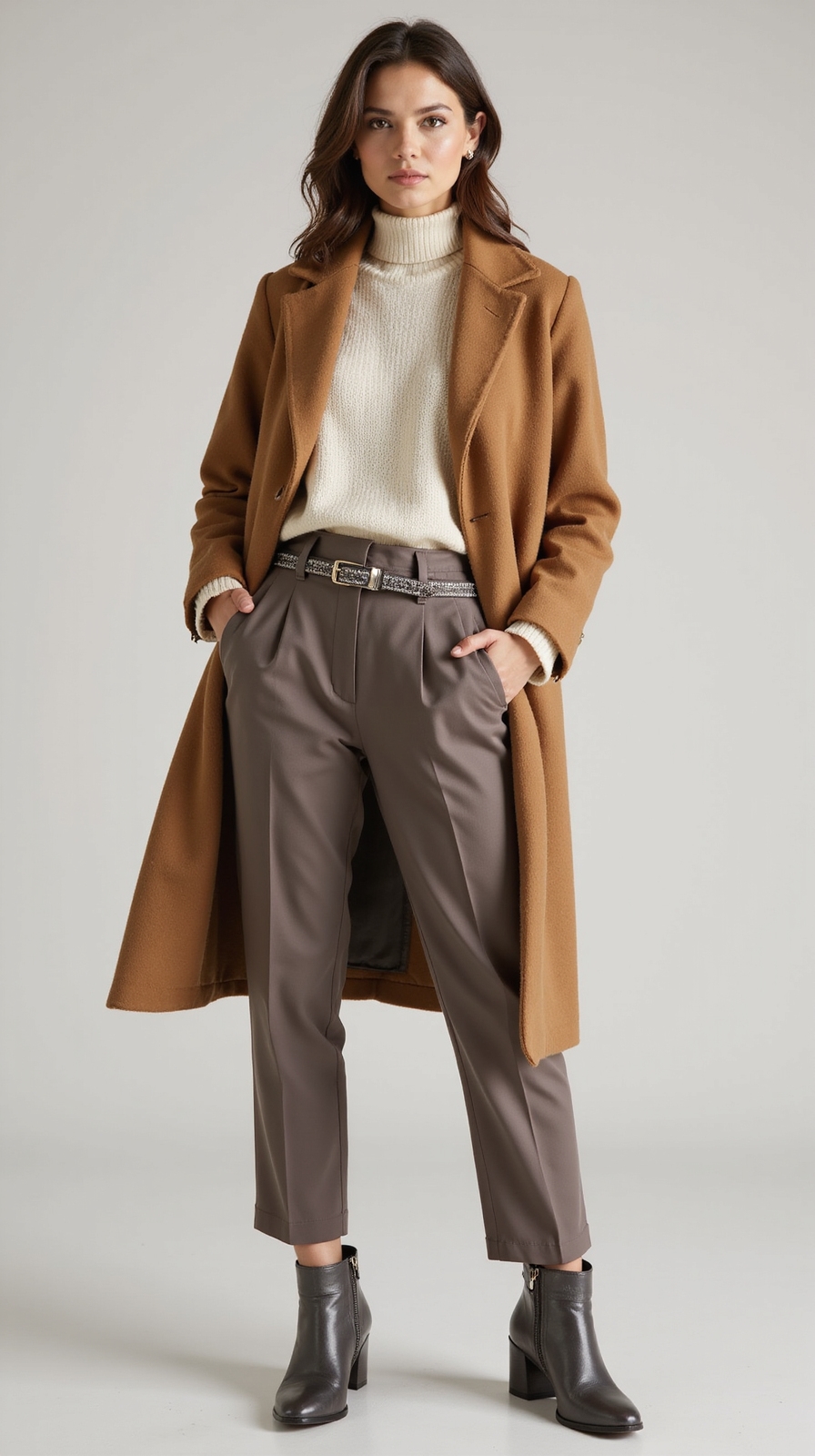 metallic accents elevate neutral basics