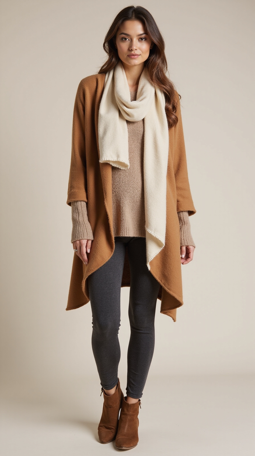 mid thigh tunic cozy booties
