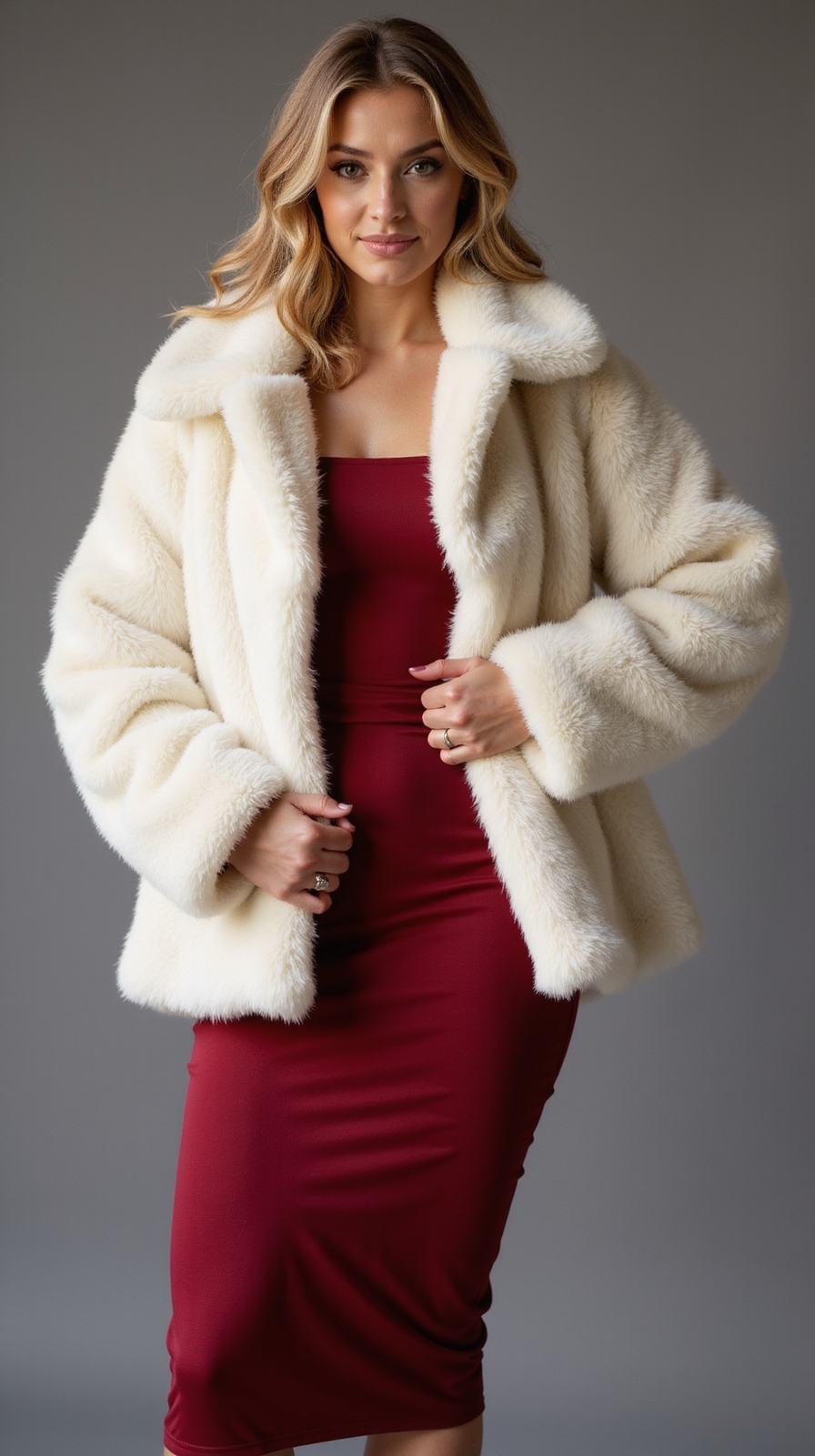 plush faux fur elegance