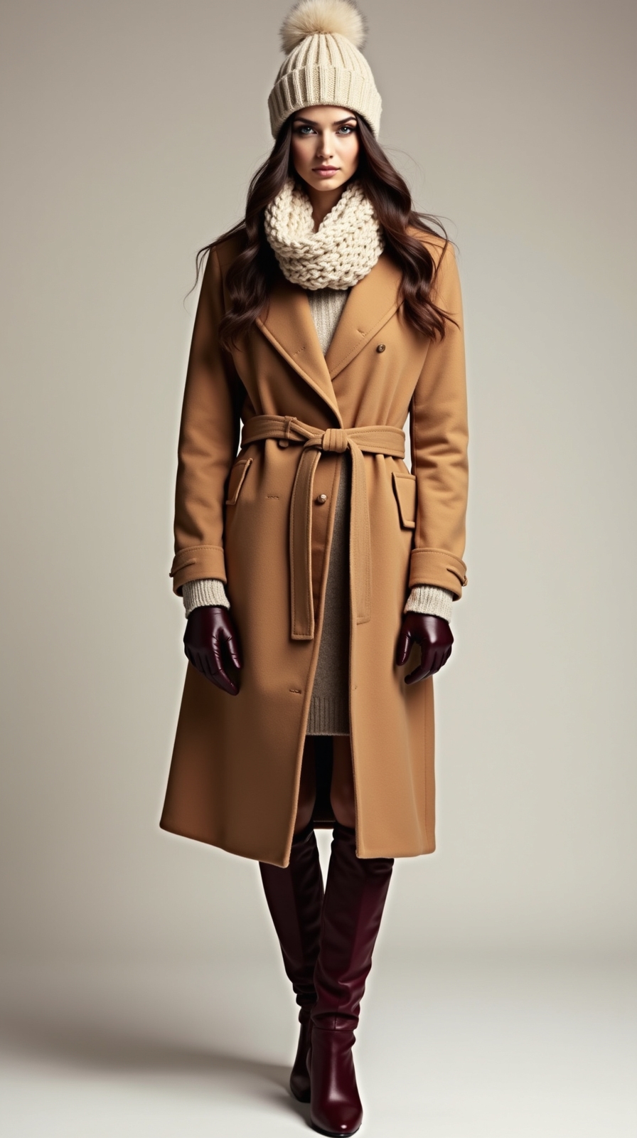 refined complementary winter accessories