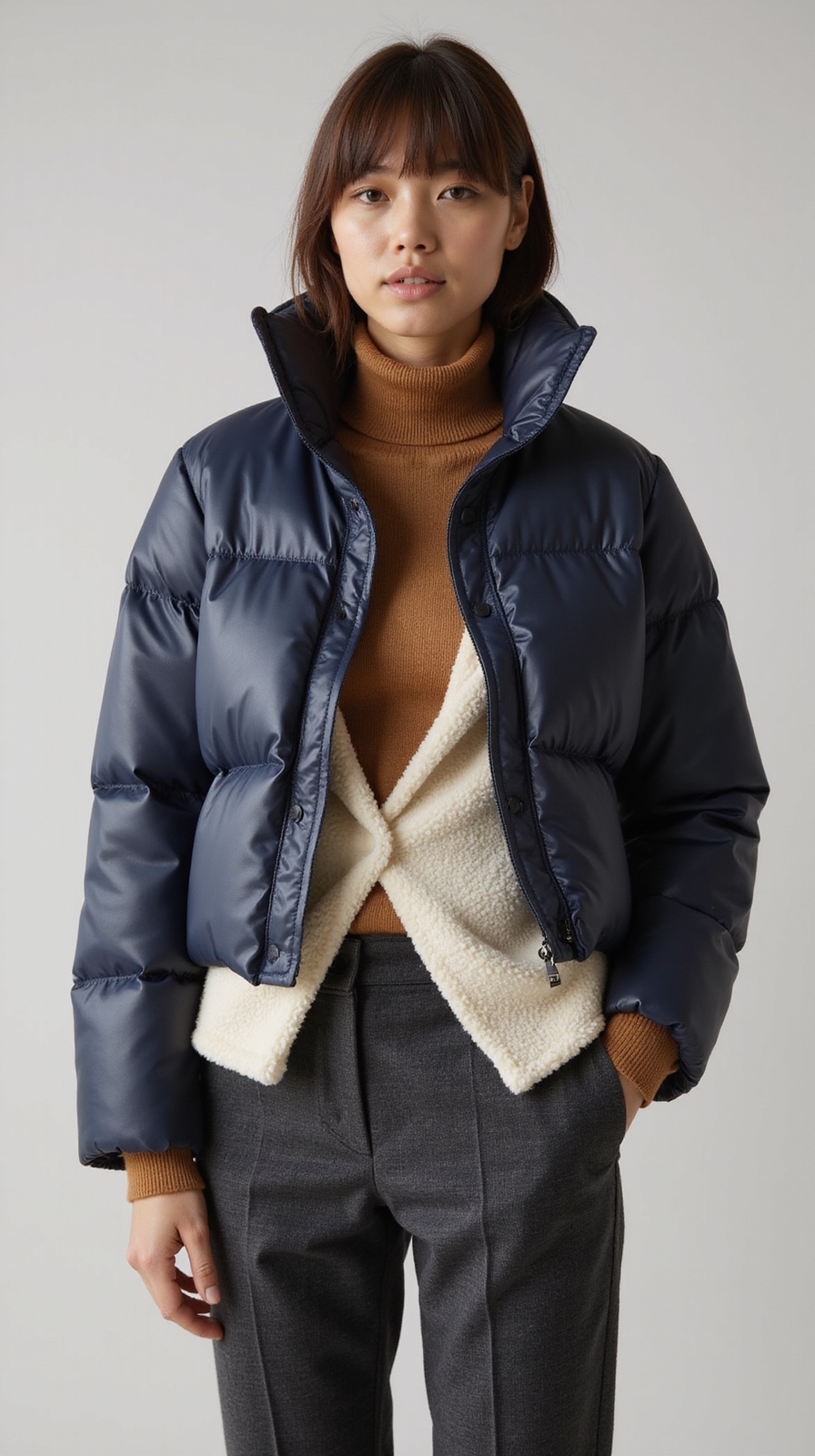 slim compressible layered warmth