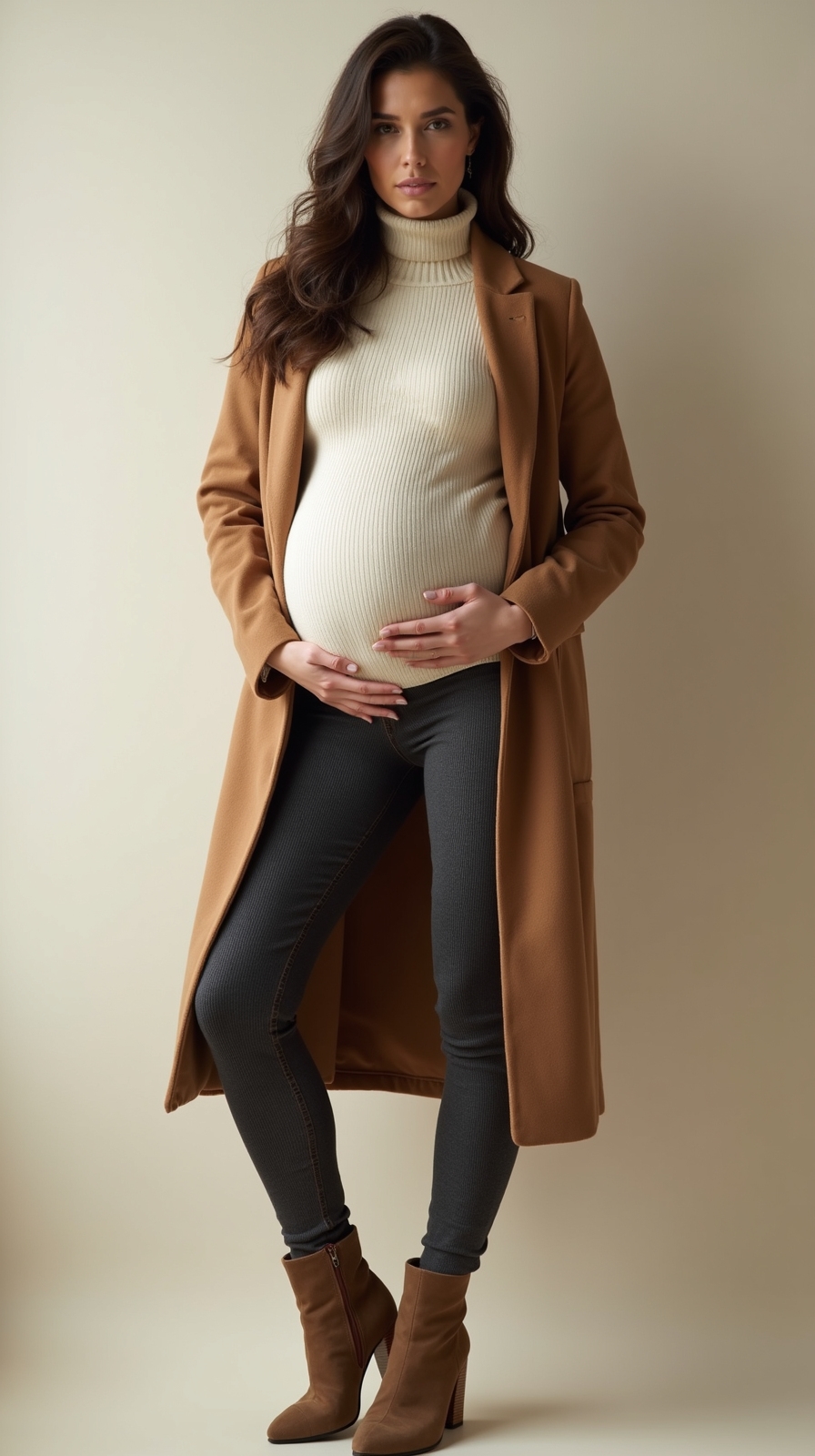 stretchy insulated maternity basewear