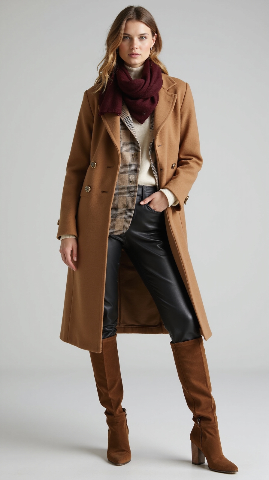 structured layered winter style