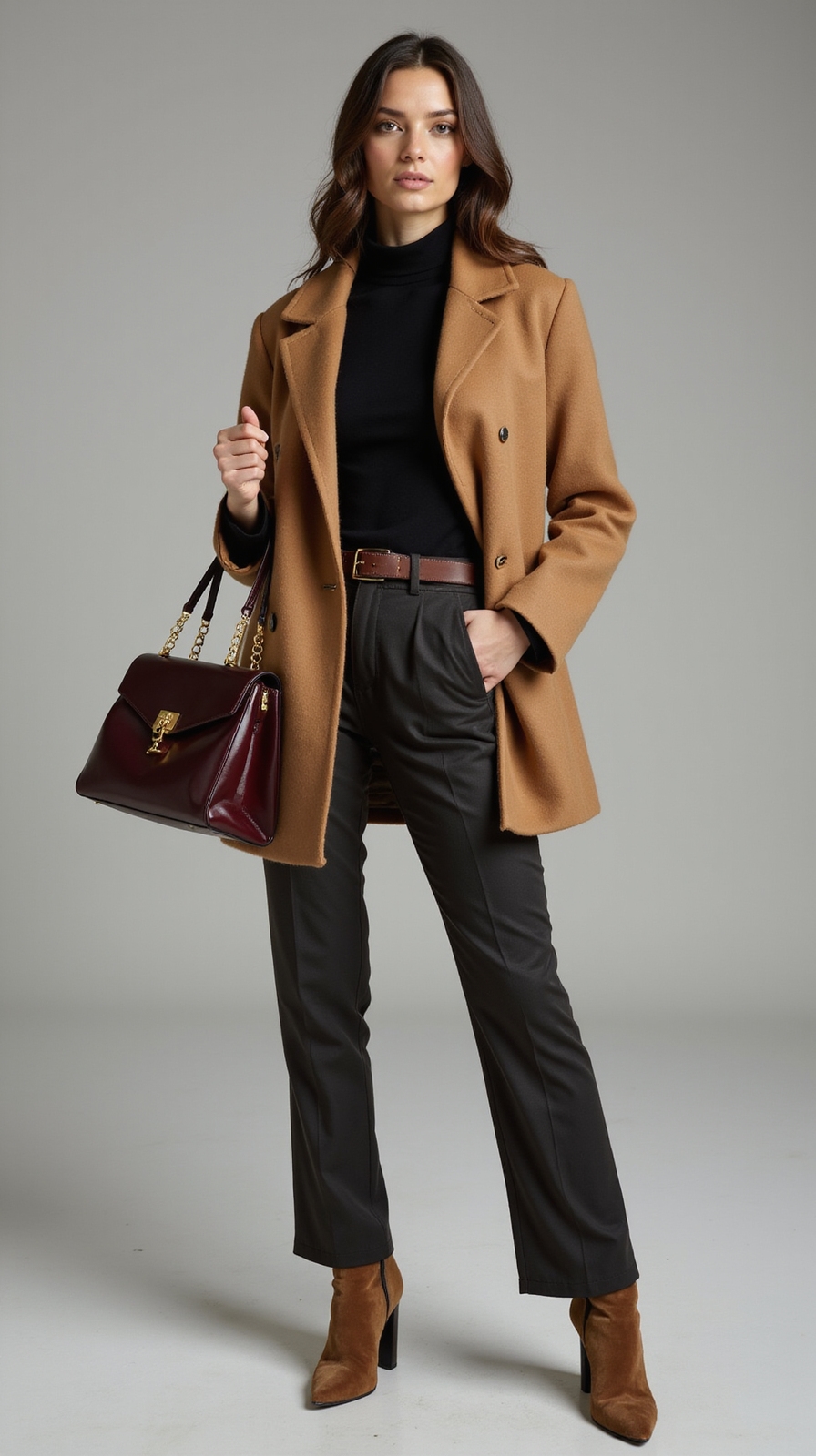 structured polished winter satchels