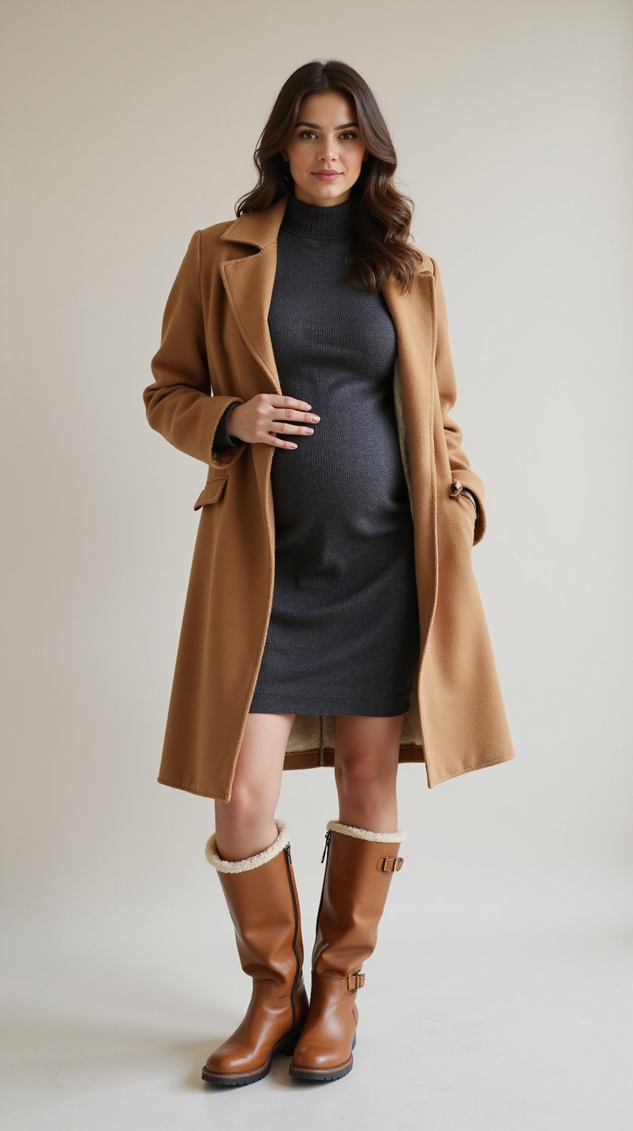supportive insulated low heel boots