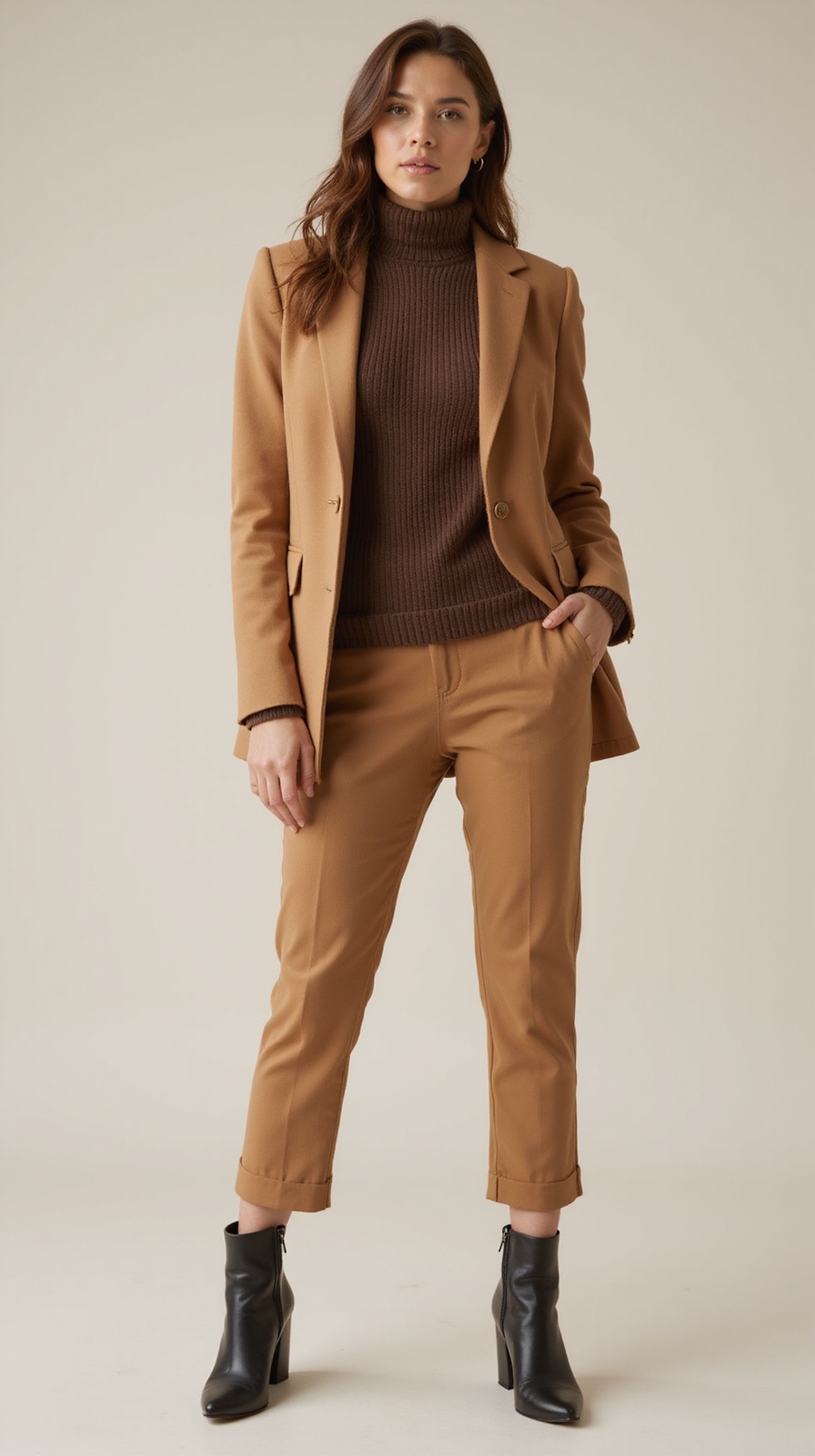 tailored blazers over sweaters