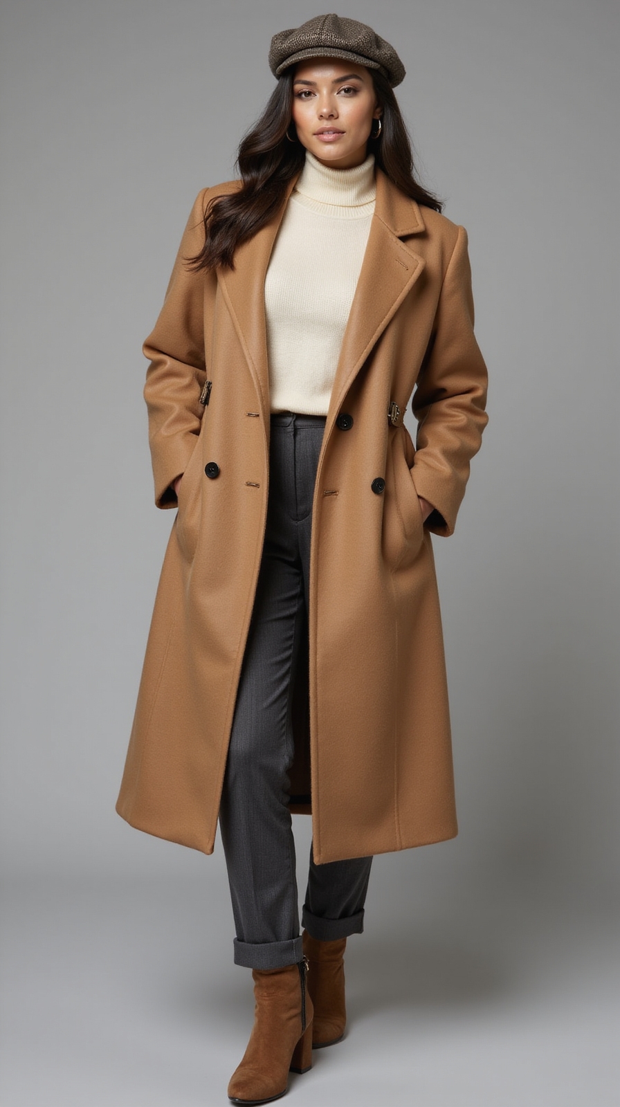 tailored cozy proportioned winter essentials