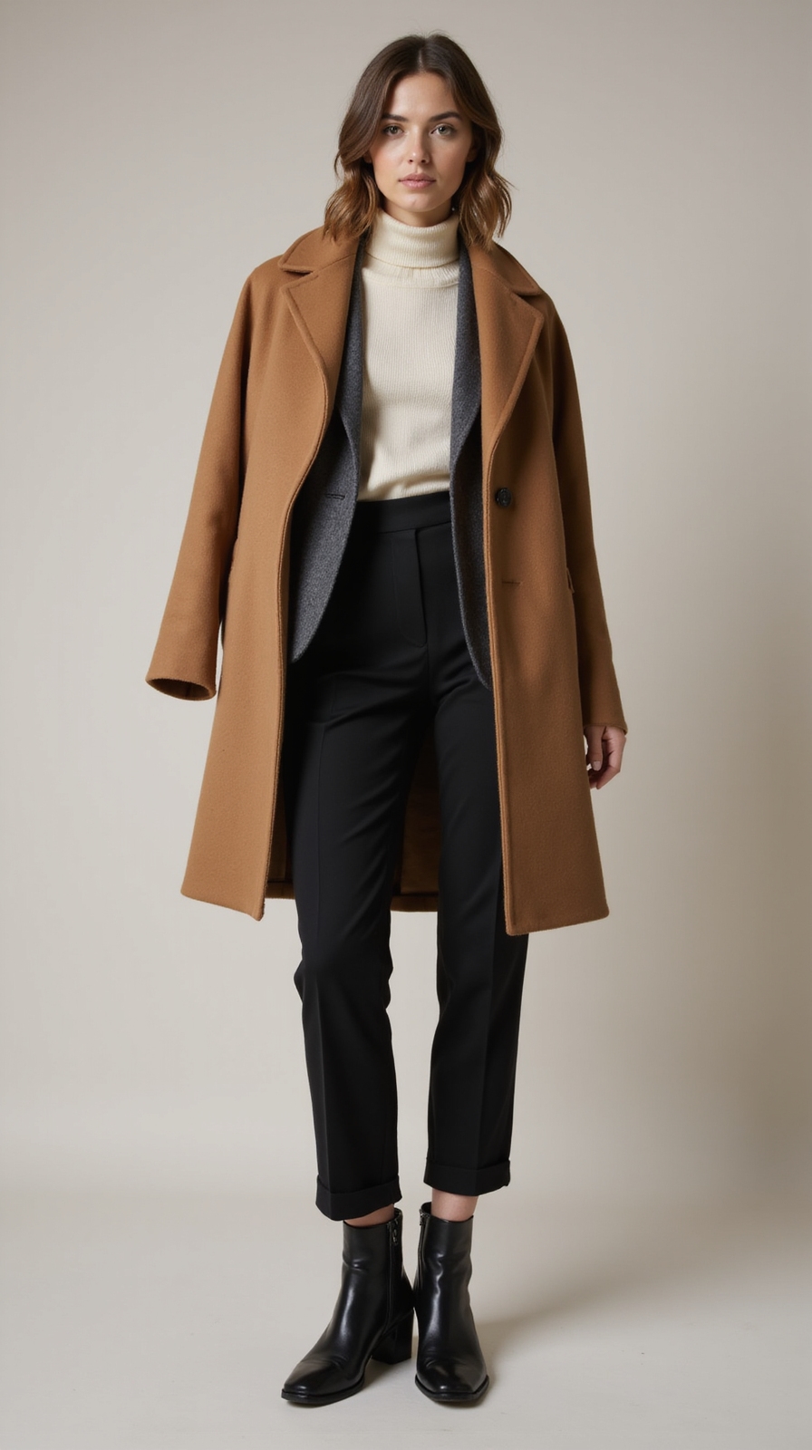tailored winter workweek capsule