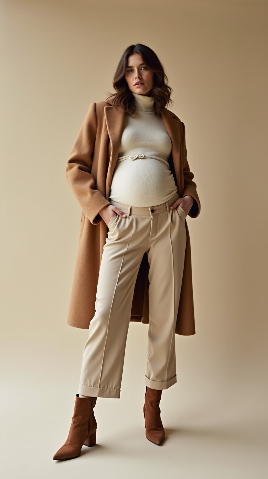 warm adjustable maternity outerwear