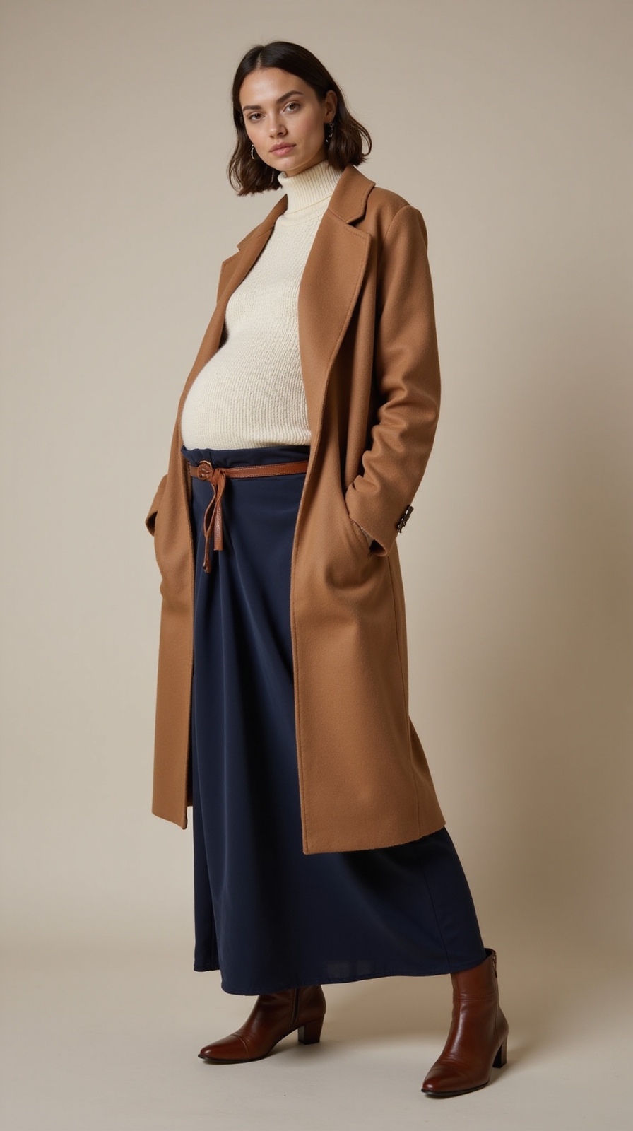 warm layers elegant proportions