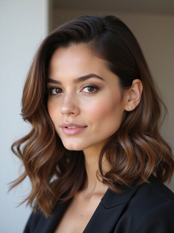 asymmetric shaved side twist undercut