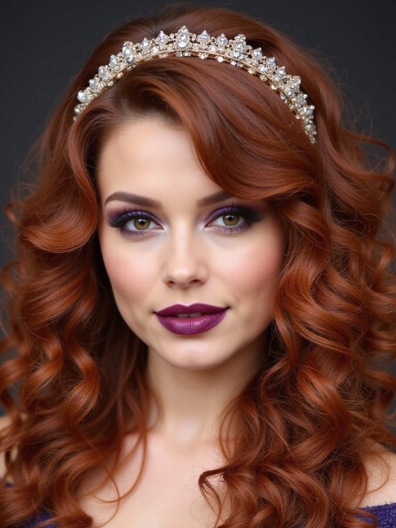 curly headband hairstyle ideas