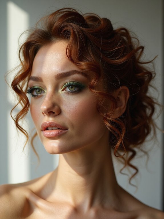 effortless chic low bun