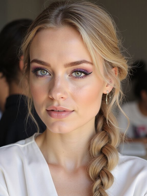 effortless classic fishtail braid