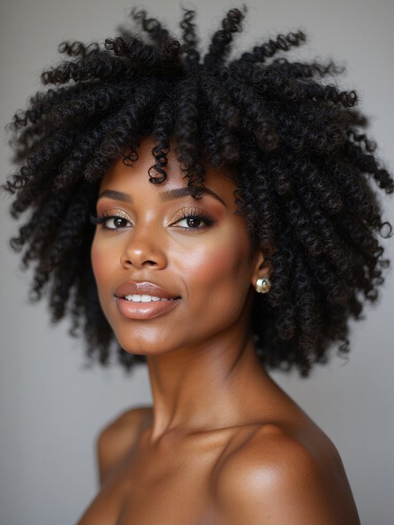 effortless high puff style