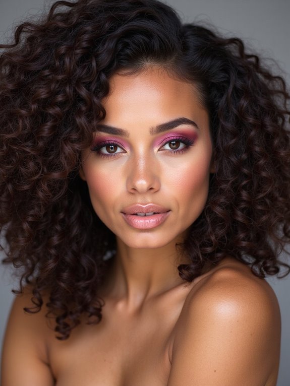 effortless natural curly routine
