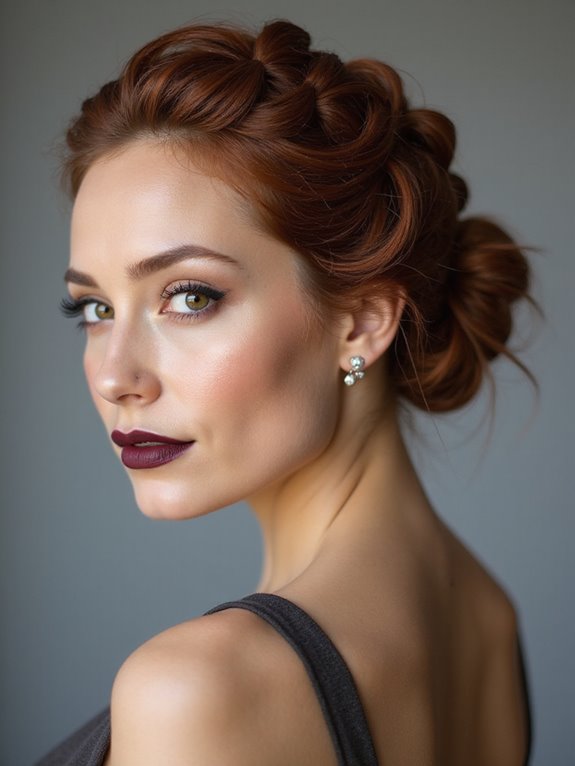 elegant natural textured braid