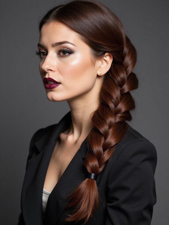 elegant timeless braided hairstyle