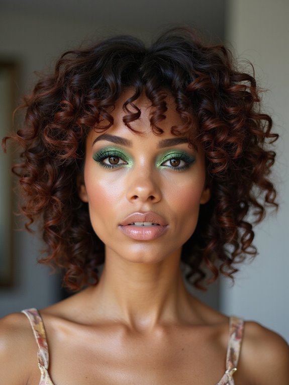 frizz free defined finger coils