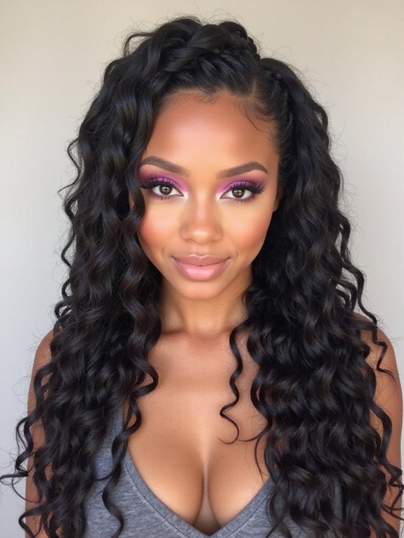 frizz free double dutch braids