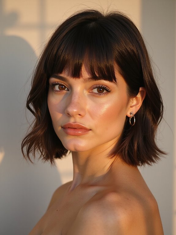 jaw length choppy effortlessly textured bob