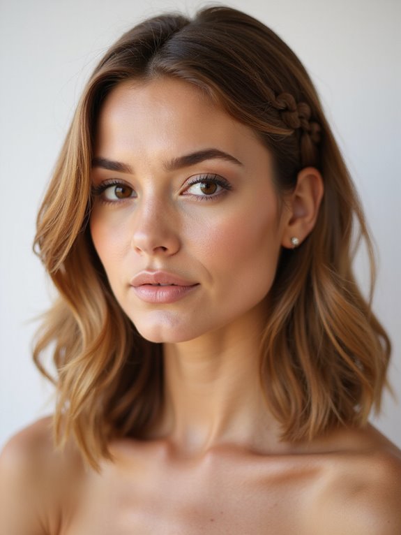jaw length dutch braided crown