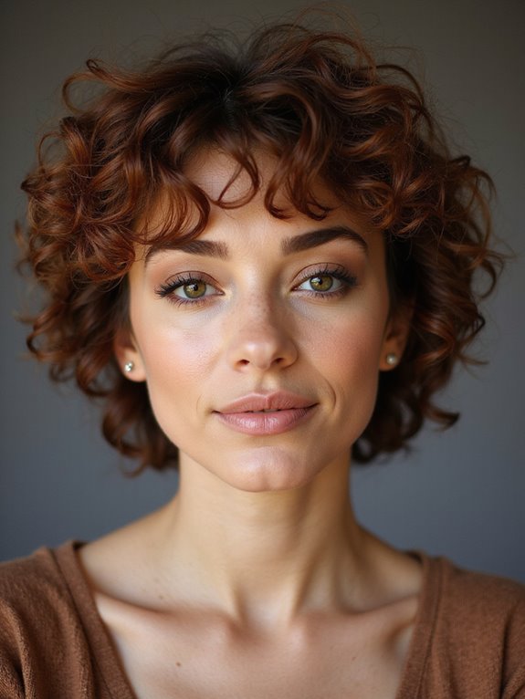 layered cuts enhance curls