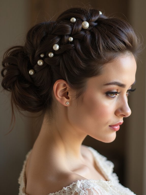 majestic natural braided crown