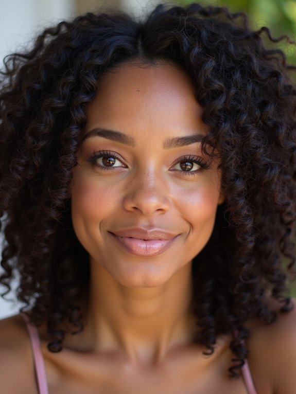 simple daily natural curls