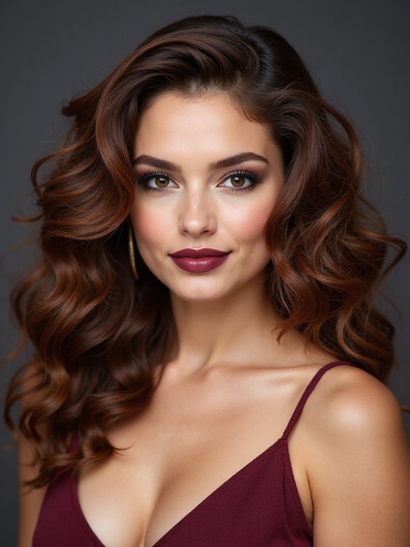 soft layered curls bounce