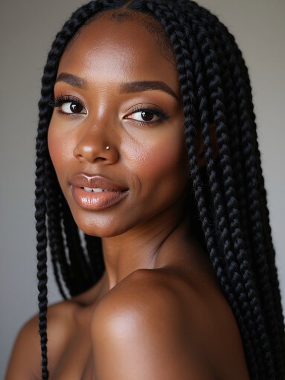versatile simple box braid styles